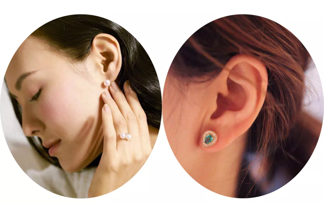 你的耳朵适合戴耳环，还是耳钉、耳线？戴对了漂亮不伤耳