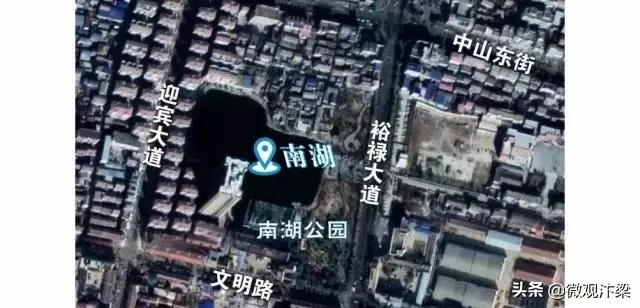 开封不愧是北方水城,所有的湖泊地图都在这了