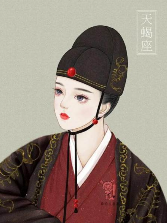 画师将12星座画成古风美少女，天秤座太可爱了，12生肖求安排