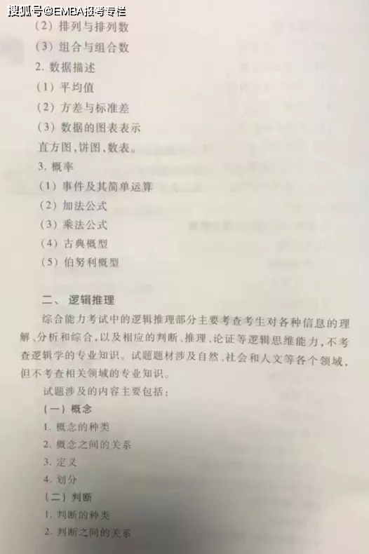 2022年MBA、MPA、MPAcc管理类联考综合考试大纲第一时间发布