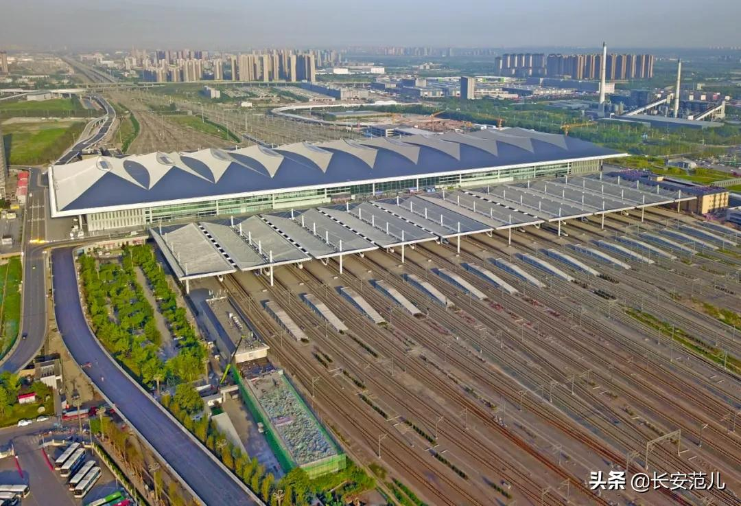 西安动车站在哪(西安北站实现"零换乘"国家级枢纽,高铁新城加速崛起)