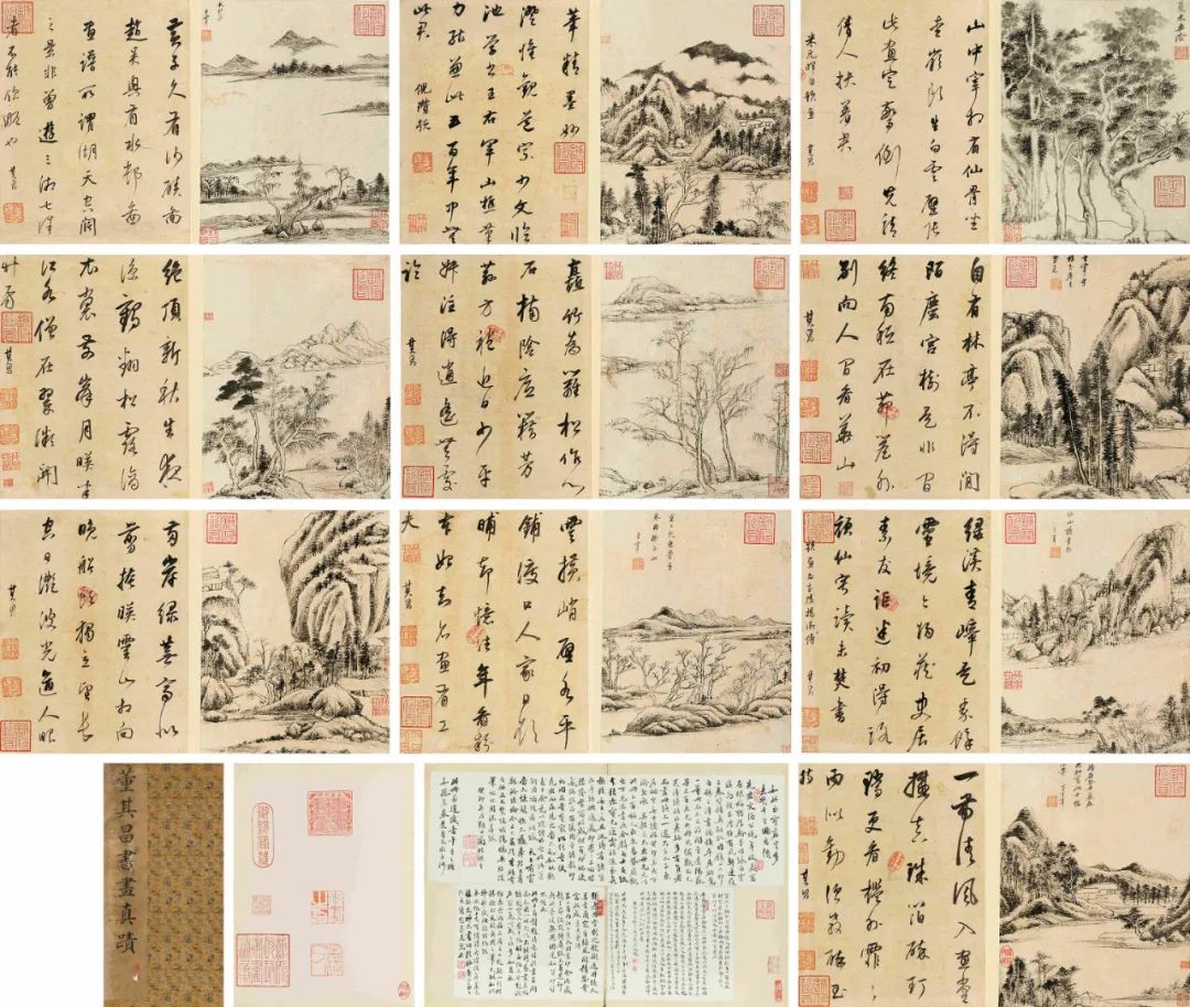 董其昌传世最贵的十件作品，件件天价