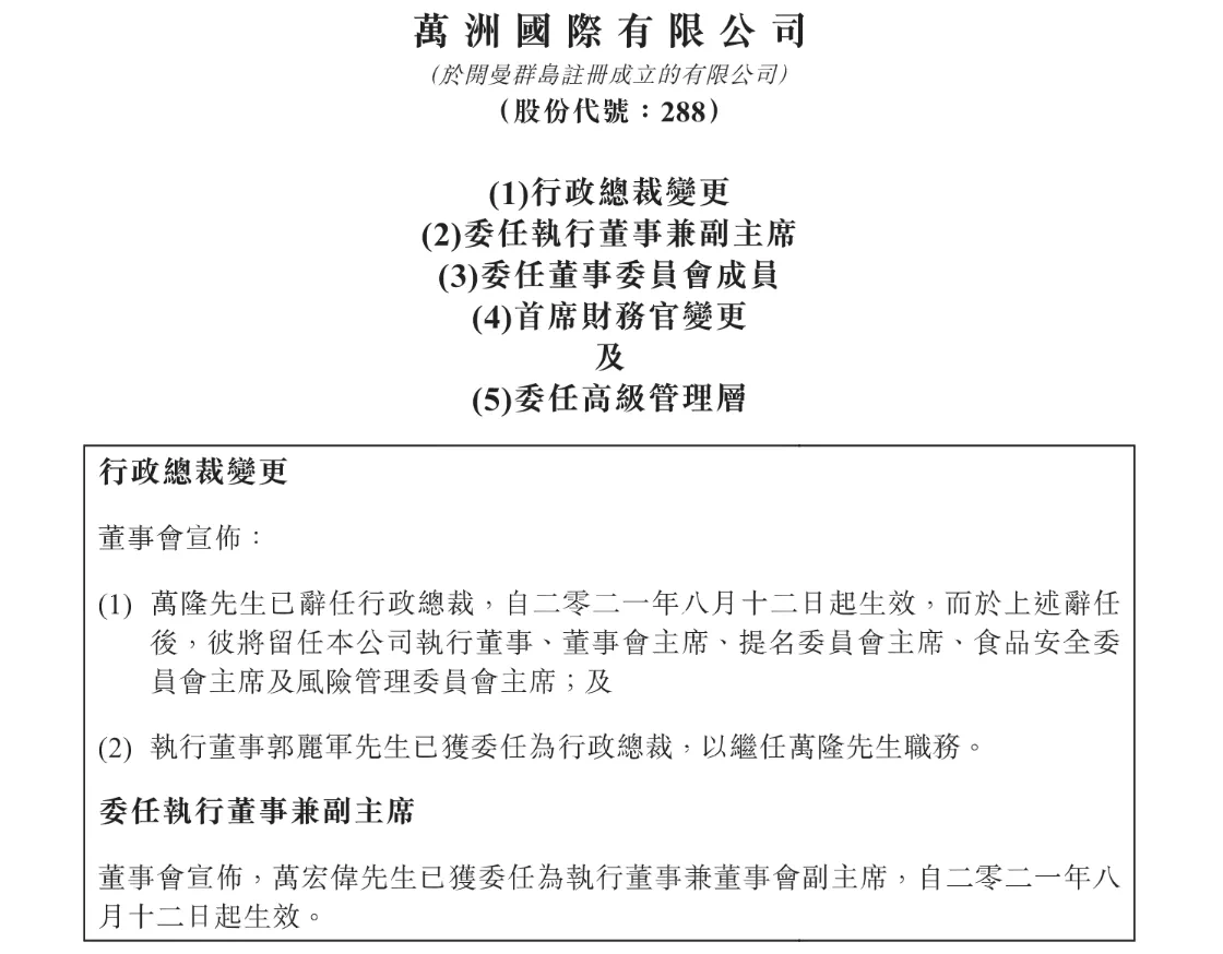 千亿猪肉帝国双汇，上演父子反目成仇狗血闹剧，未完待续？