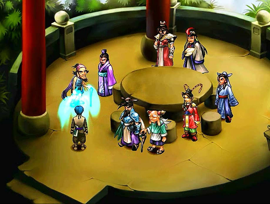 三国群侠传，北冥虚鲲的出现条件复杂，当年大多数玩家都没见过