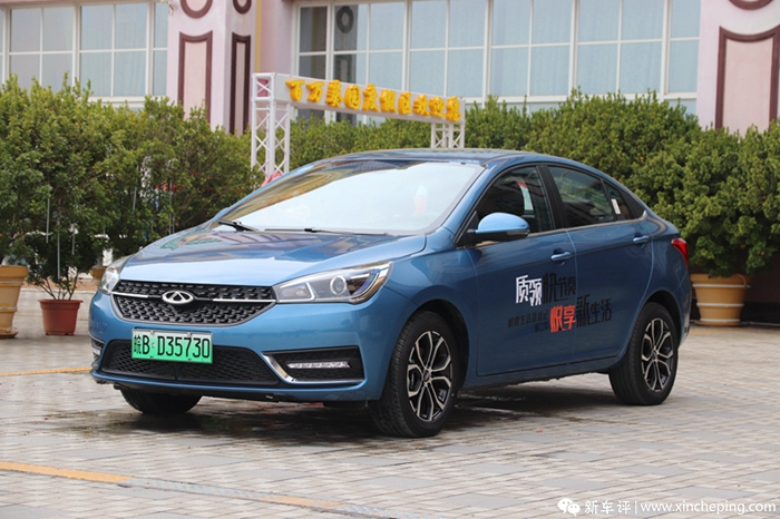奇瑞艾瑞泽5e 450首试：奇瑞新能源的颜面就靠你了