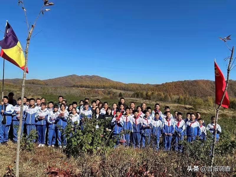 抚松县抽水乡学校开展绿色生态研学实践活动(图1)
