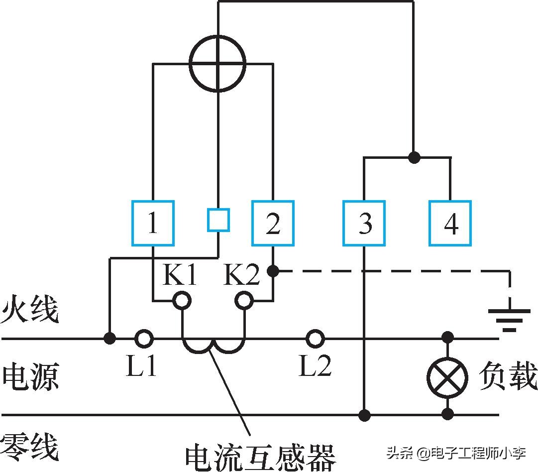 单相电度表的安装和接线