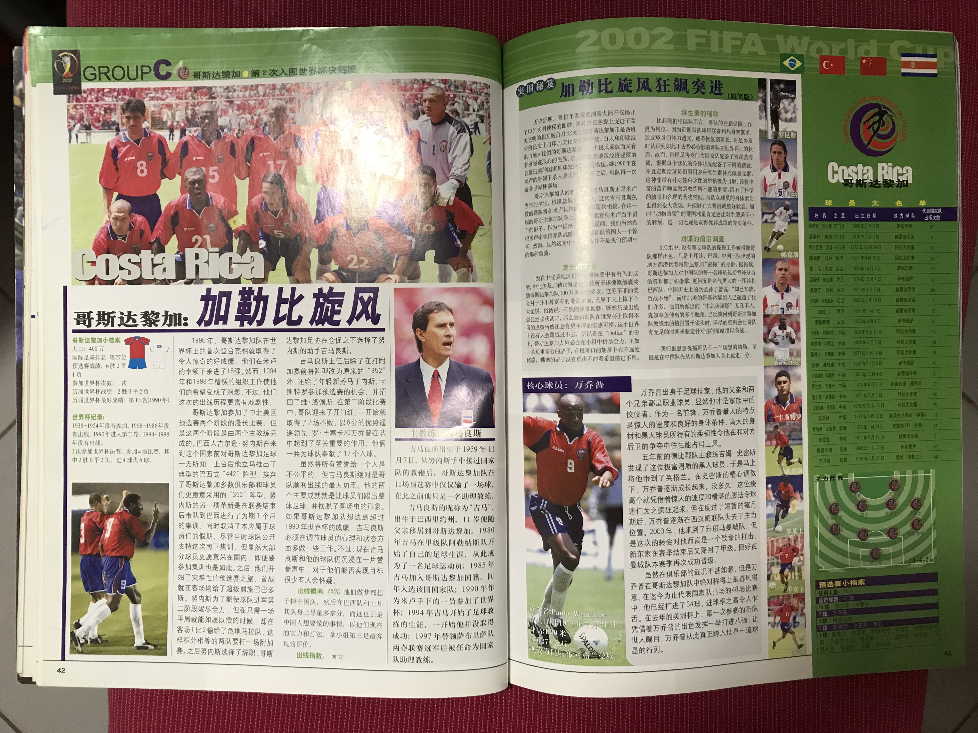 冲入世界杯艺术字(绝世期刊-20年前国足冲进世界杯)