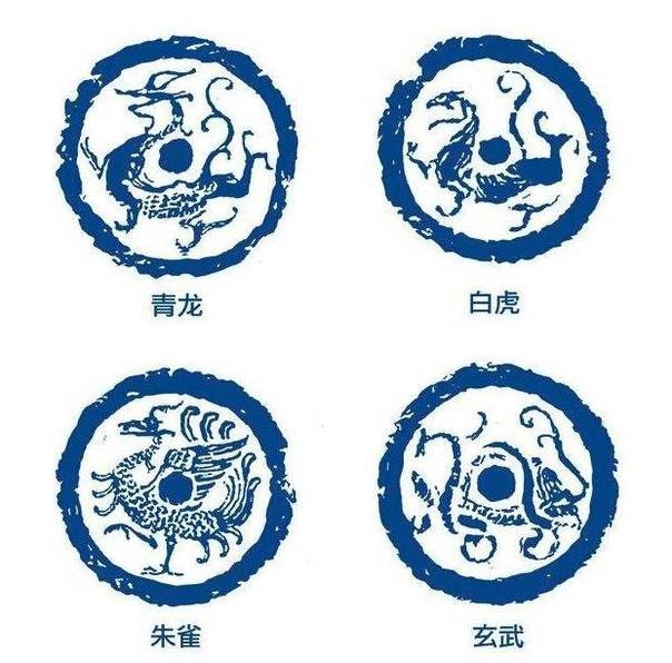 "天之四灵,以正四方",如果说濮阳西水坡出现的蚌塑龙虎,可以看做是