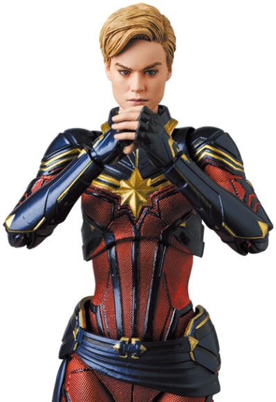 mafex no.163 复仇者联盟4 终局之战 惊奇队长(终局之战版)