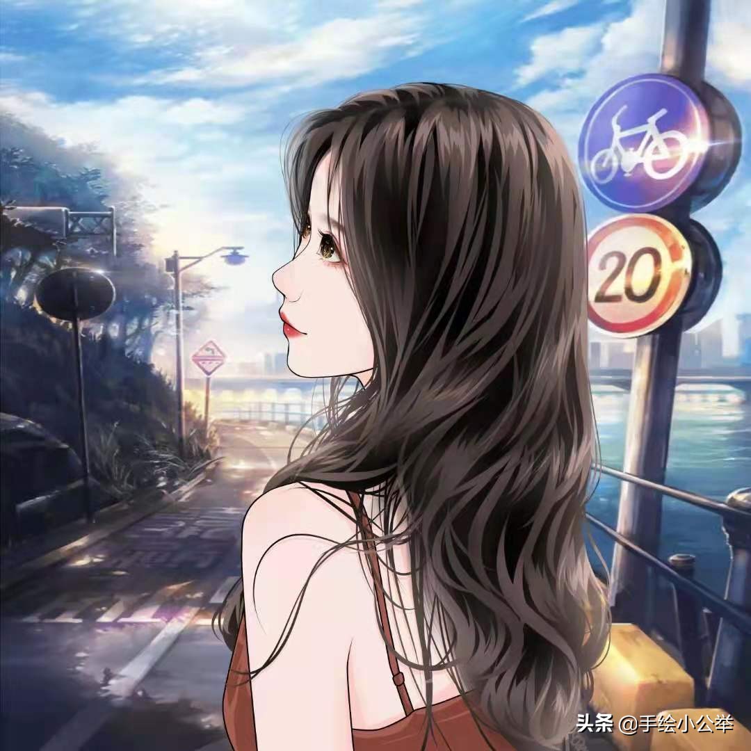 2022换新头像,萌萌哒可爱头像,卡通女生头像,漂亮的手绘照片