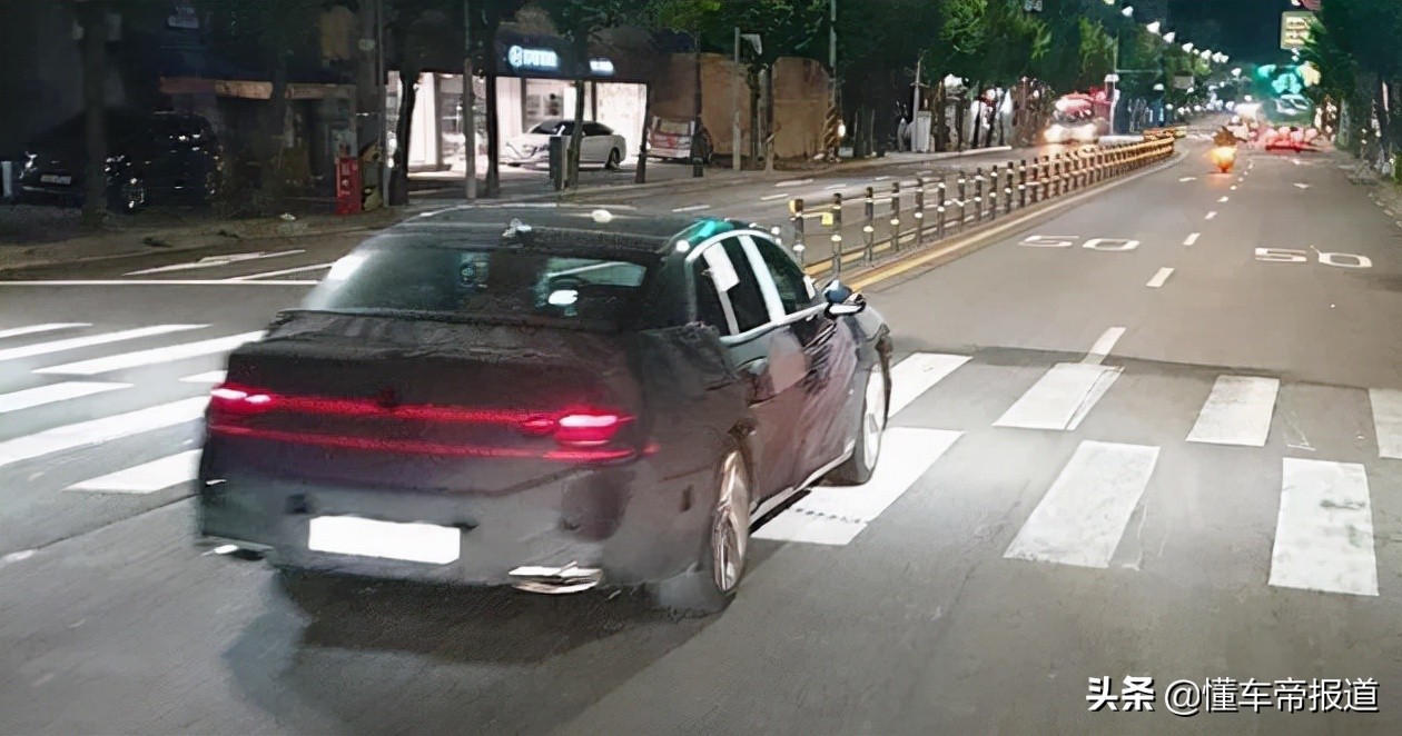 新车｜韩系“大奔”，轮辋造型惹眼！捷尼赛思G90路试谍照曝光