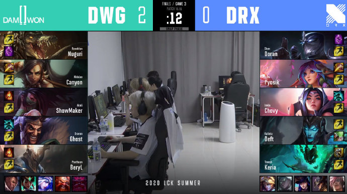 lck春季赛2020视频回放(LCK：DWG 3:0击败DRX，拿下LCK冠军晋级S10)