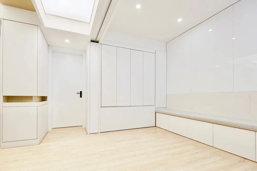 60㎡小兩房裝潢，晚上客廳秒變臥室，一家6口入住無壓力