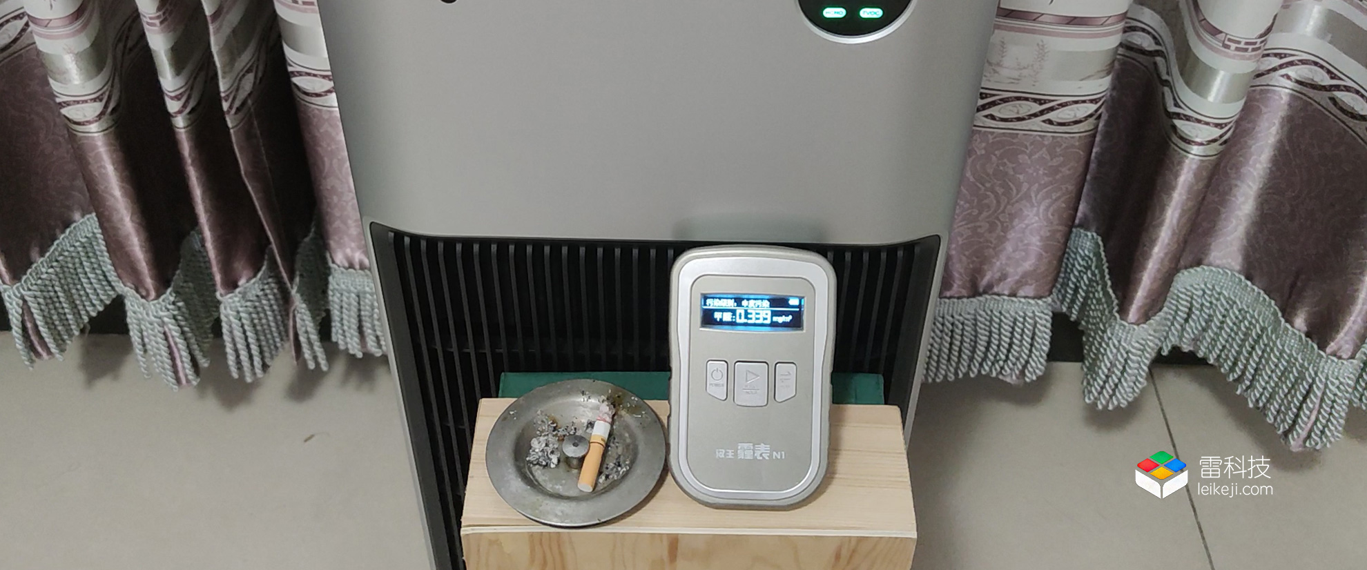 Jya峡湾Atom空气净化器评测：除甲醛是噱头吗？