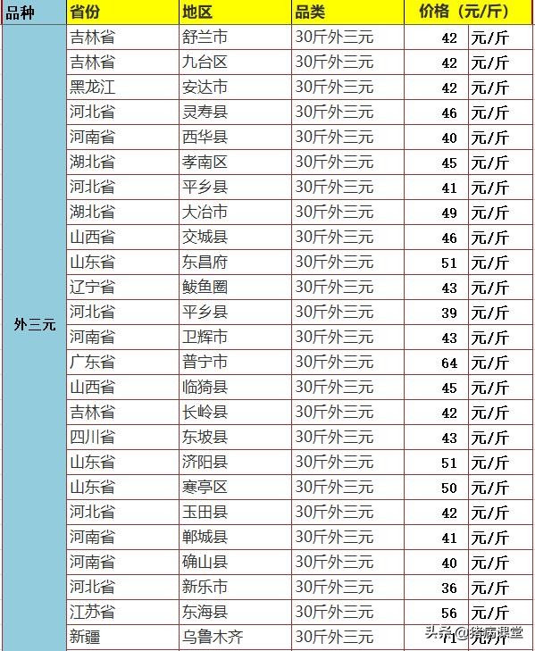 禄劝40公斤仔猪今日多少一斤，禄劝今日仔猪价格表最新