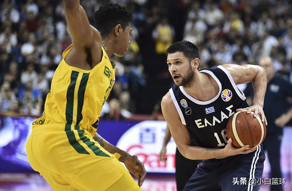 fiba世界杯巴西(男篮世界杯第一大冷！巴西1分险胜希腊，瓦莱乔22 7压字母哥13 5)