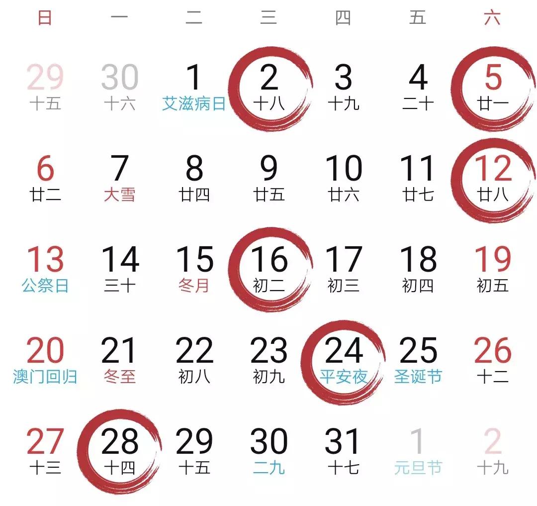 黄道吉日吉时(农历10月最旺的吉日)-世界十大之最