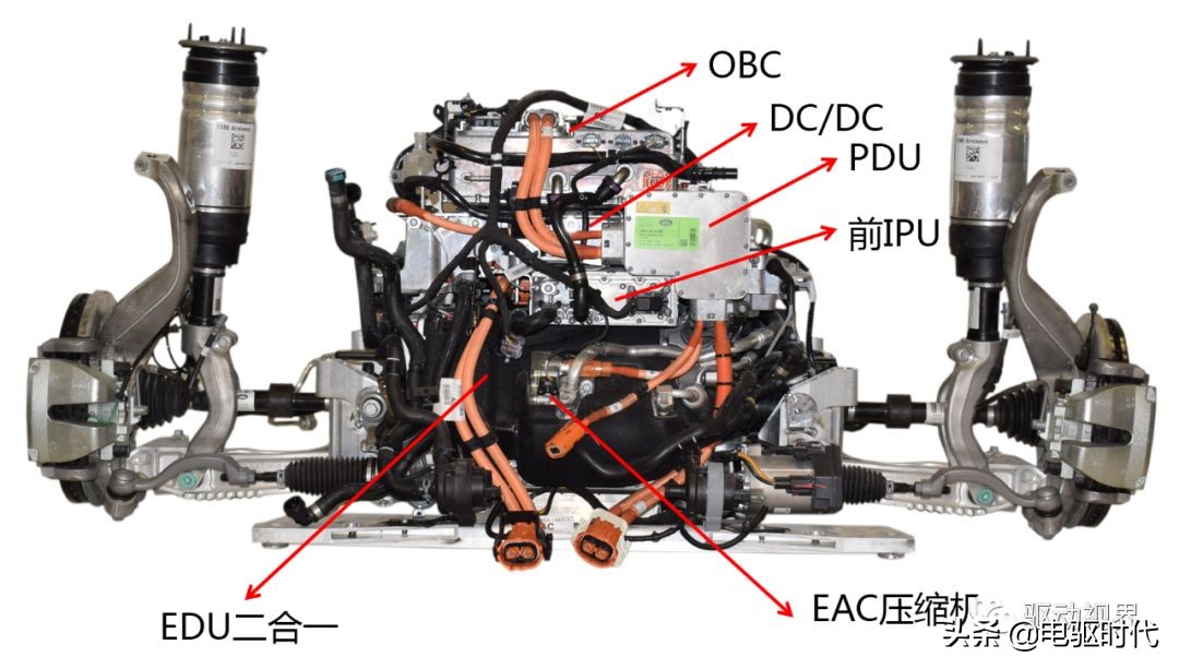 捷豹 IPACE电驱系统拆解分析报告