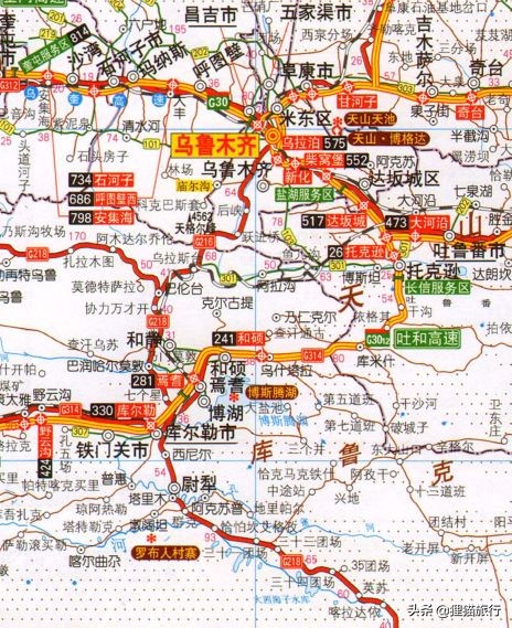 新疆焉耆县,开都河畔的迷人小城