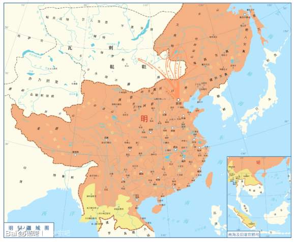 各种各样的明朝版图：为啥明朝的地图就那么难统一