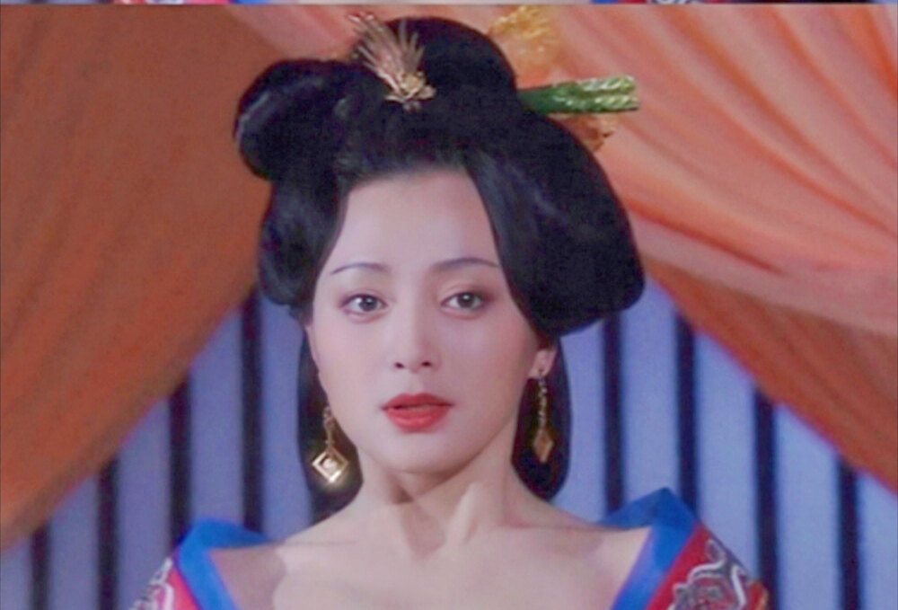 她在剧中饰演武媚娘一角.