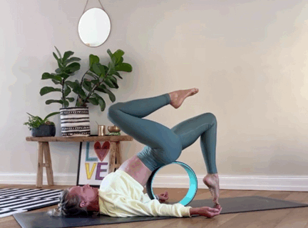 被誉为辅具神器的-瑜伽轮，你会用吗？（附练习序列）