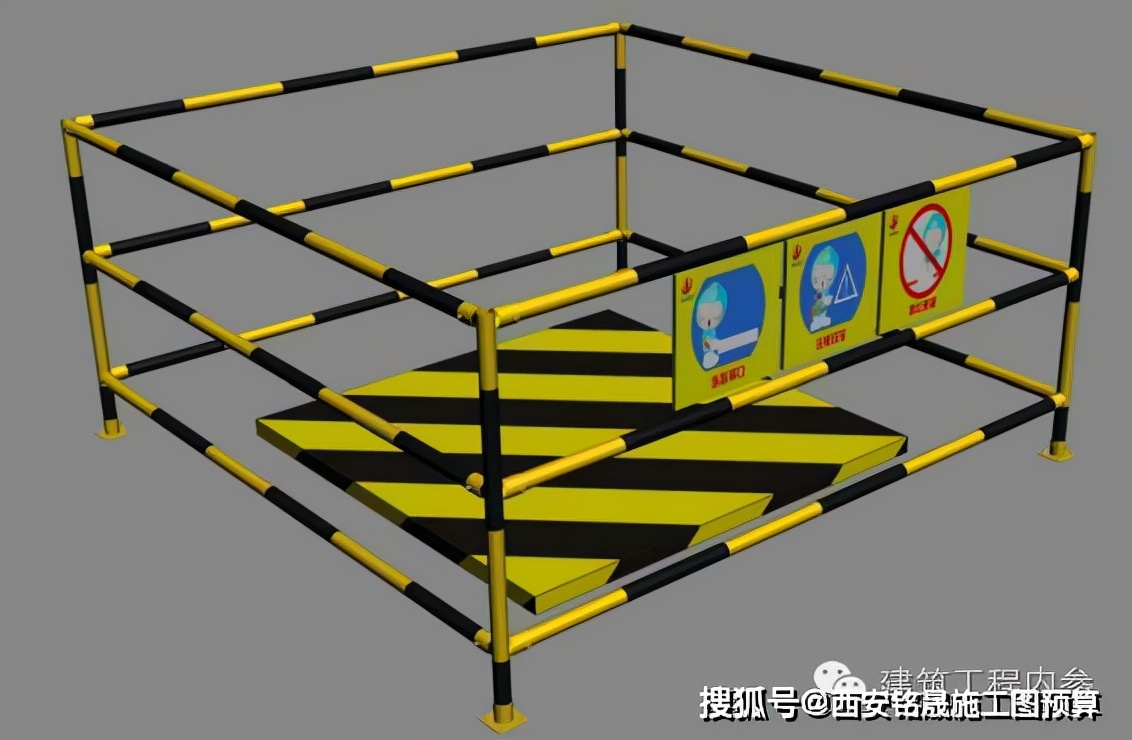 工地临边、洞口、卸料平台、防护设施