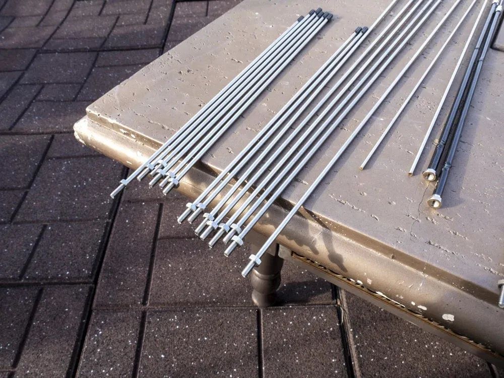 自制室外电视天线(手把手教你在城市屋顶架设业余电台天线 | 防雷接地