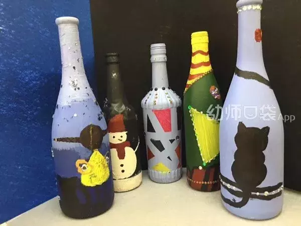 过完年废旧的纸箱、酒瓶、包装袋不要扔,可以和孩子做这些手工!