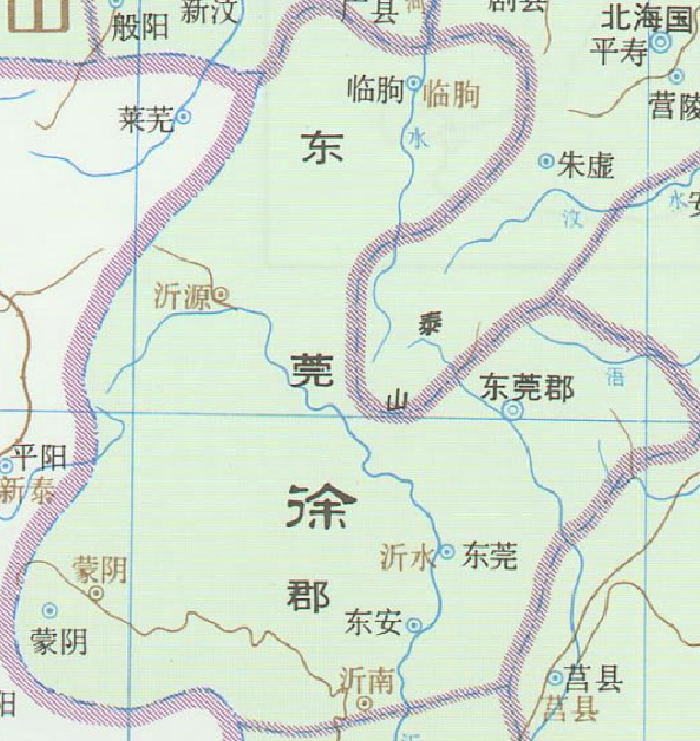 东莞不仅广东省有，山东省也有，置县甚至比广东的还要早近900年