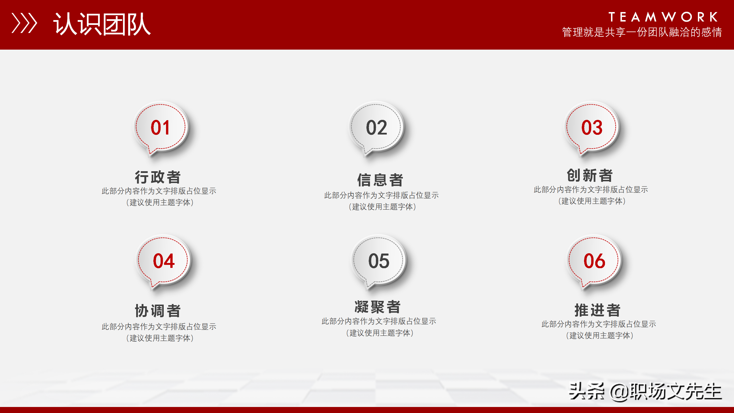 团队能量积聚于一体，37页团队管理培训课件，管理人员带头作用