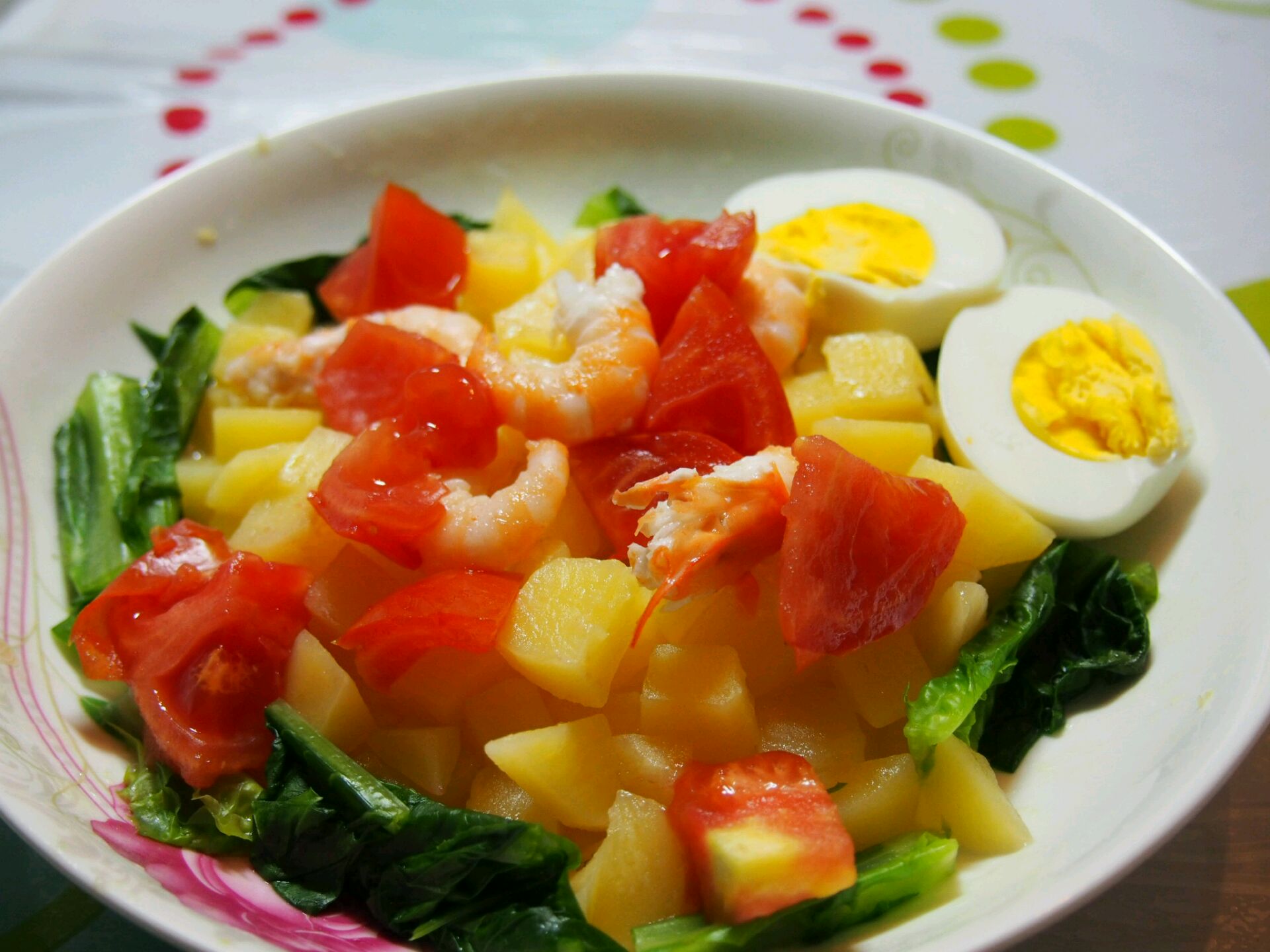 图片[4]-【番茄虾仁沙拉】做法步骤图 营养美味又解馋过瘾-起舞食谱网