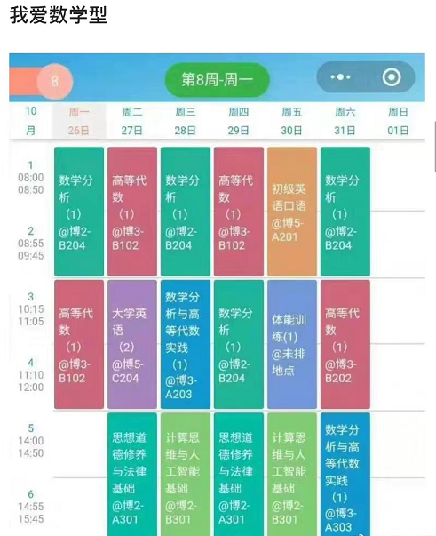 大学生晒“课程表”，原来不同专业差距这么大，旱的旱死涝的涝死