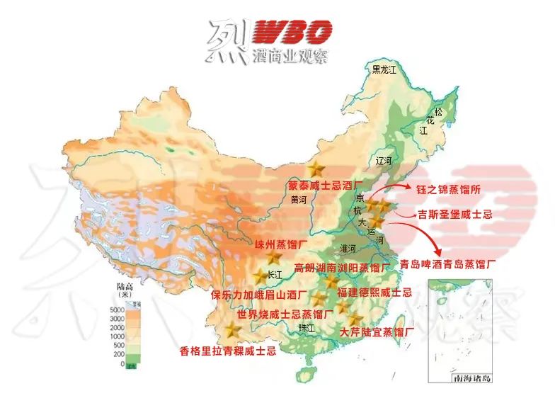 帝亚吉欧5亿锁定云南，中国威士忌四处开花