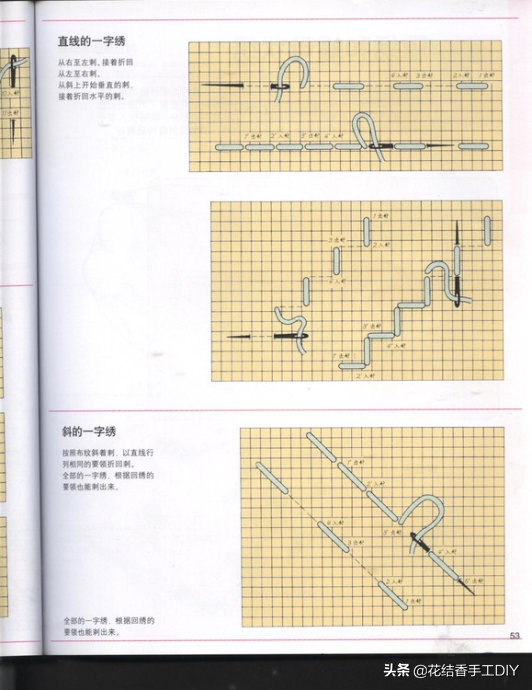 一本非常棒的刺绣书，N种刺绣手法，超详细，值得收藏