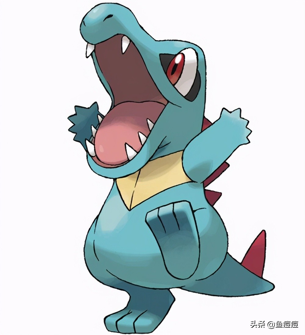 有咬包括训练家在内的自己看到的东西的习惯】水系:小锯鳄可进化:火岩