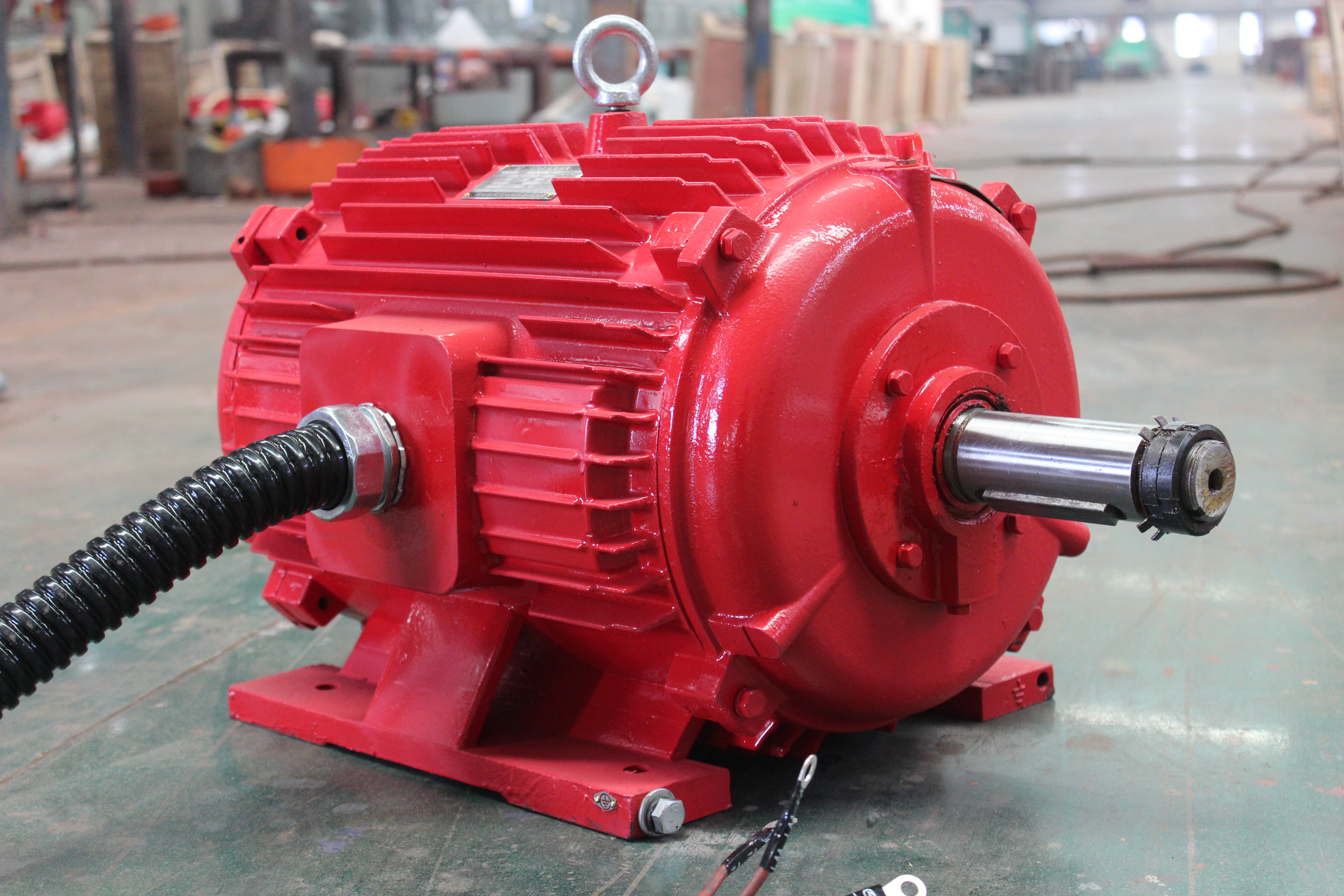 南阳防爆微特电机产品展示—yt系列地铁风机用三相异步电动机