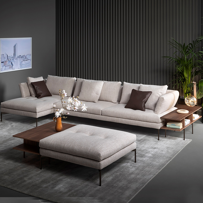 2022年新款aliante bonaldo sofa轻奢风意大利设计师多人位贵妃沙发