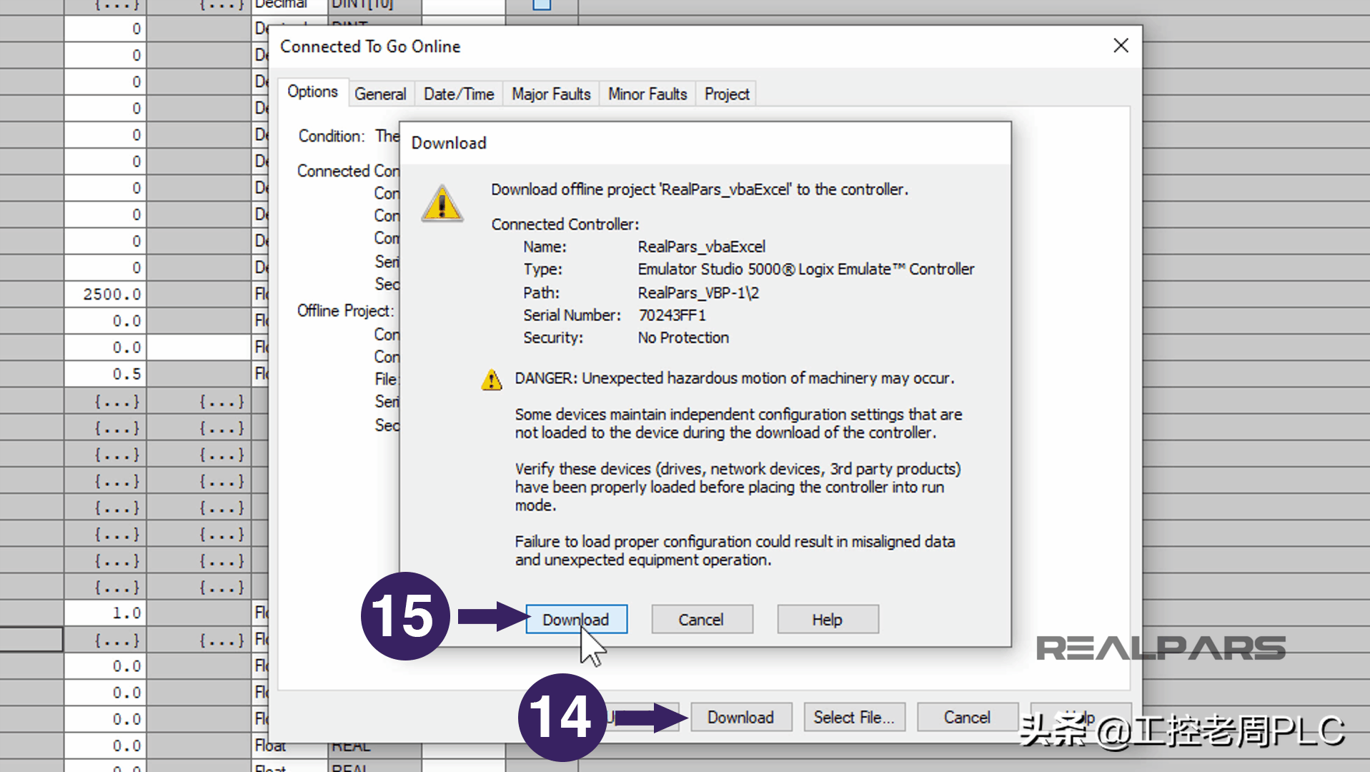 怎么把plc的数据写到excel，老周一步一步教你