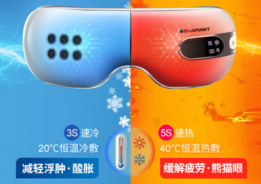 眼睛疲劳、浮肿、黑眼圈怎么办？蓝宝护眼仪来拯救你
