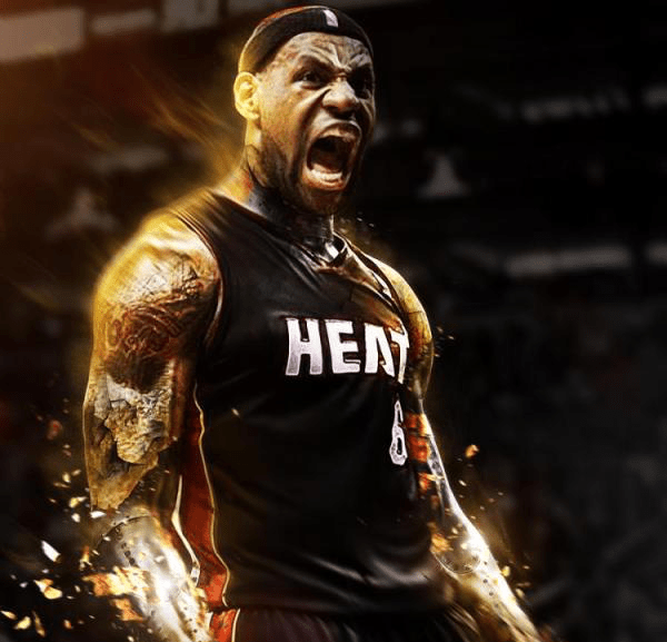 nba球员为什么喜欢咆哮(怒吼霸气程度分4个等级,詹姆斯a级,狼王ss级