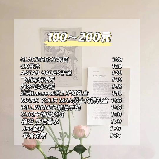 你也经常为送男朋友什么礼物而头疼嘛？希望这份指南对你有帮助