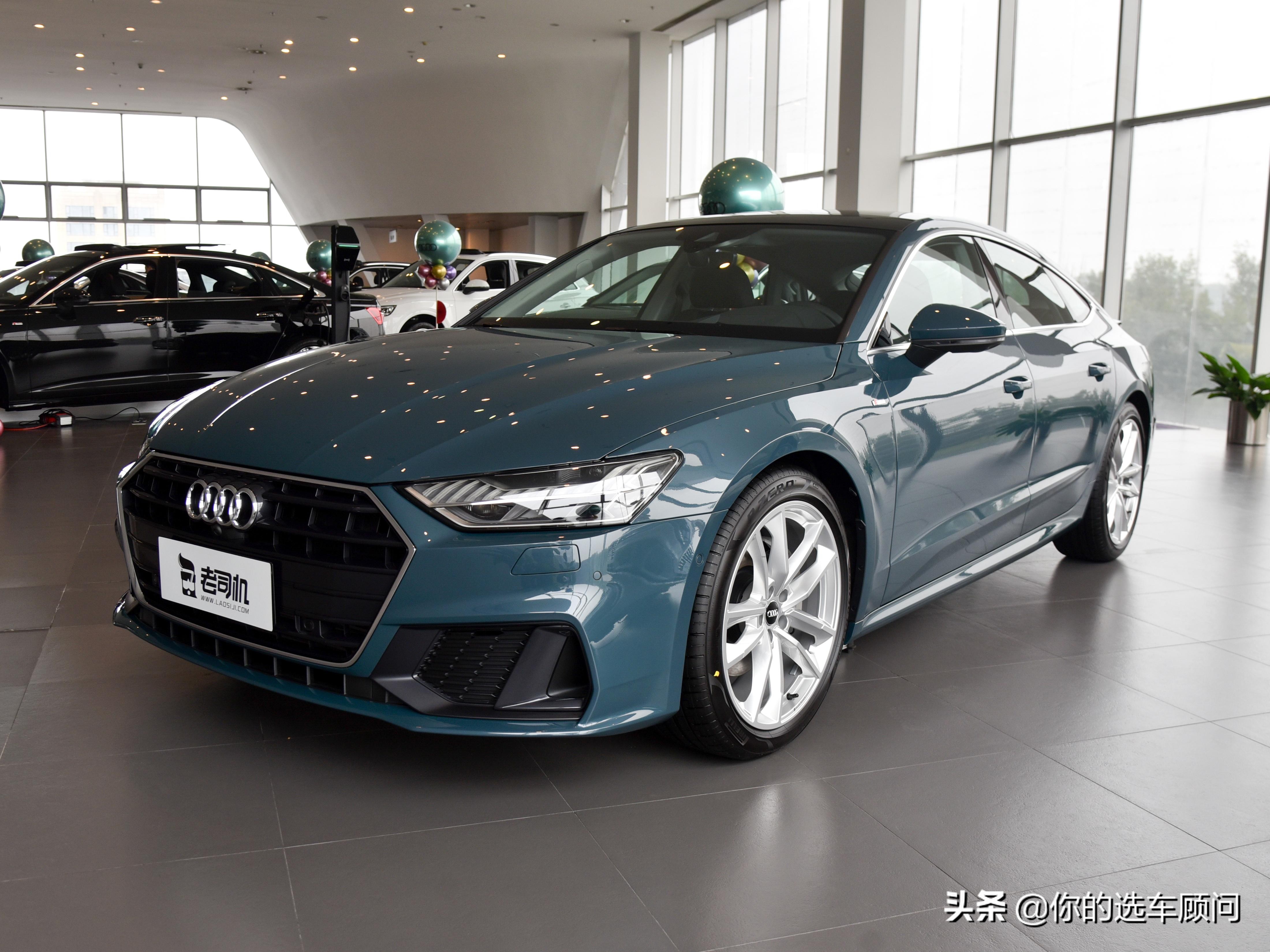 高颜值,性感溜背,奥迪a7到店实拍,内外都可以征服你