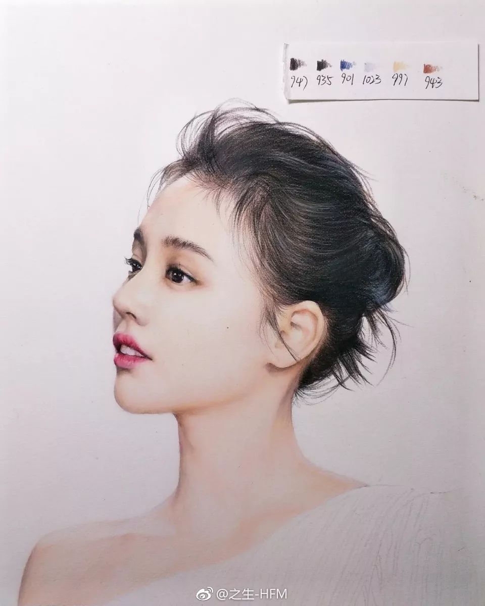 95后画了一组彩铅，绝了