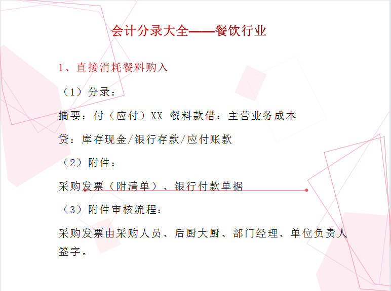 想要成为优秀的代理记账会计，18个行业会计分录汇总，赶紧收藏