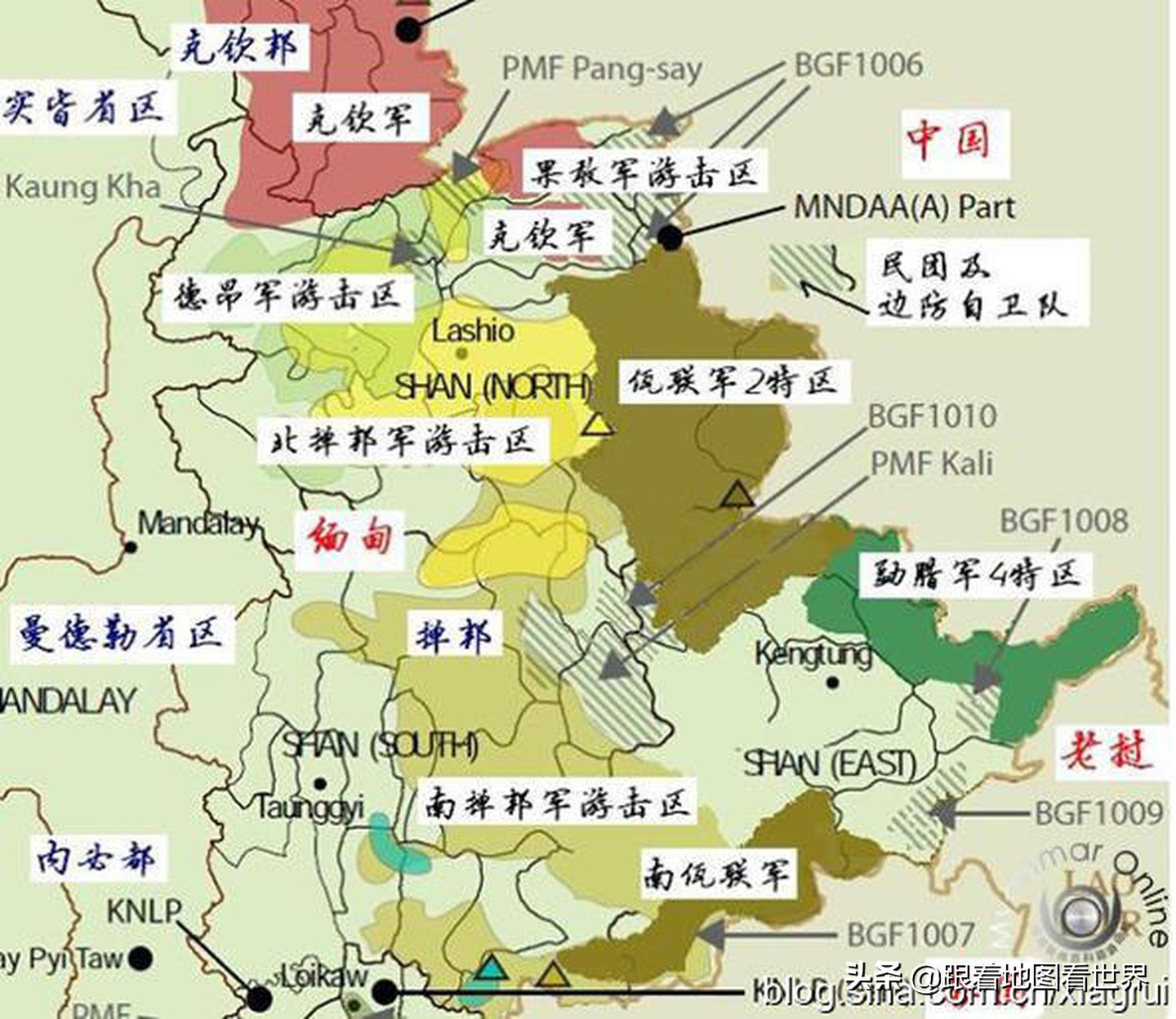 缅甸特区地图(三面环山的民族大熔炉,缅甸长期动乱的根源是什么?