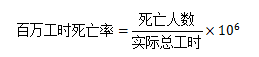 北京孚惠教育 | 注安事故统计指标中的7类计算公式