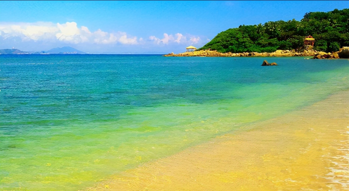 这样美丽而又清新的美景，无疑是和恋人一起旅游的极好之处