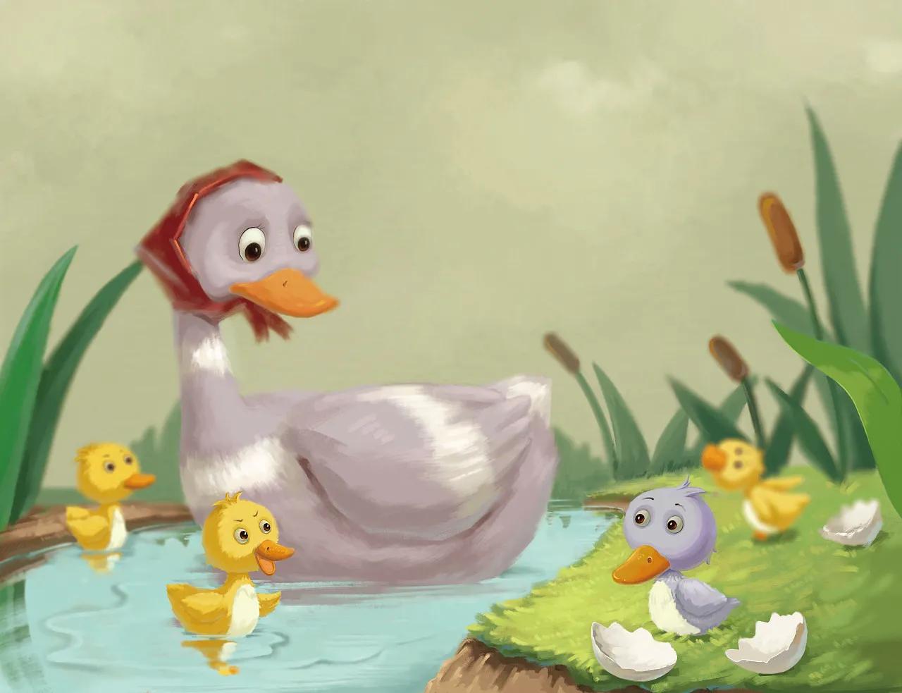 安徒生童话丑小鸭完整版(安徒生童话丑小鸭)